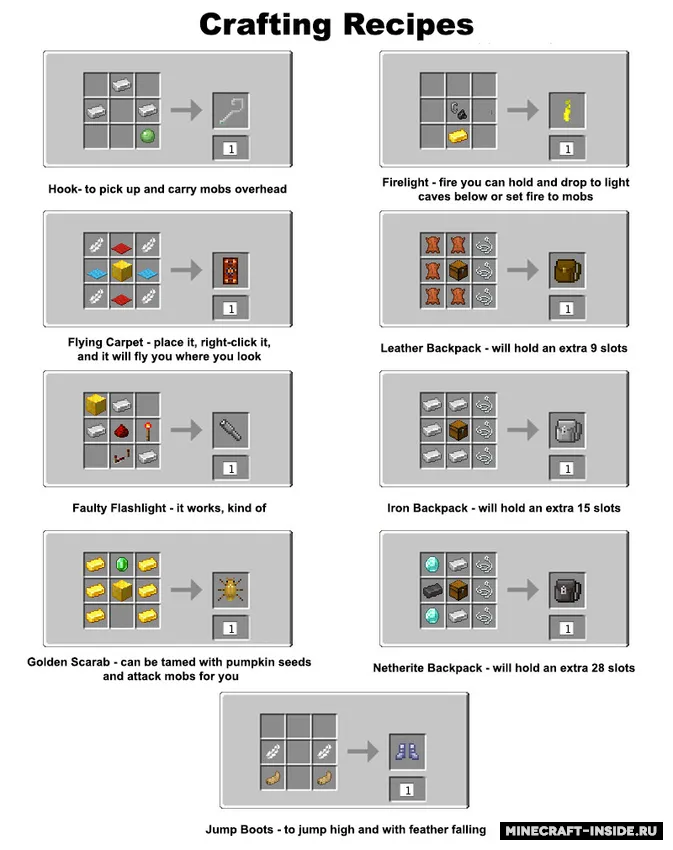 The Tools You Want — Minecraft mod, rasm 8