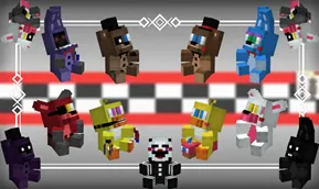 The Fnaf Plushie — Minecraft mod, rasm 3