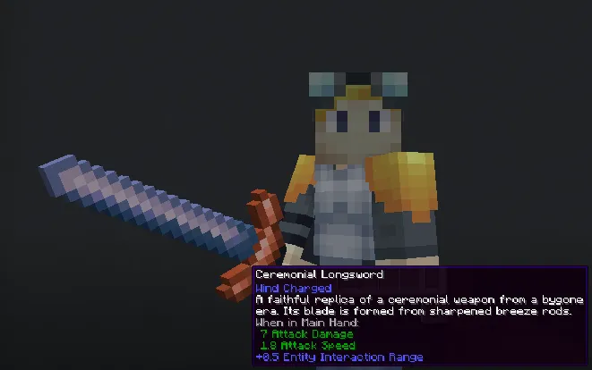 Wind Charged Weaponry — Minecraft mod, rasm 2