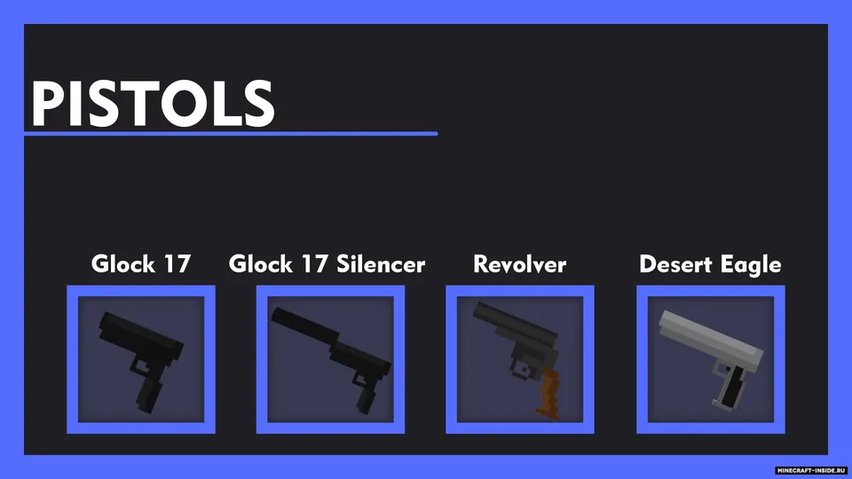 Gardon's Guns Pack — Minecraft mod, rasm 2