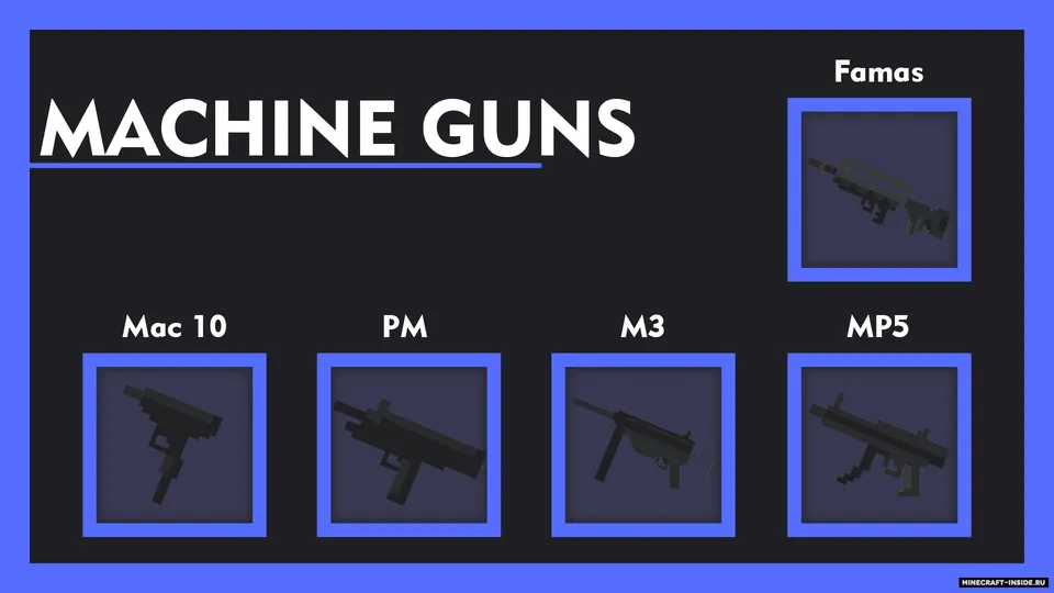 Gardon's Guns Pack — Minecraft mod, rasm 3