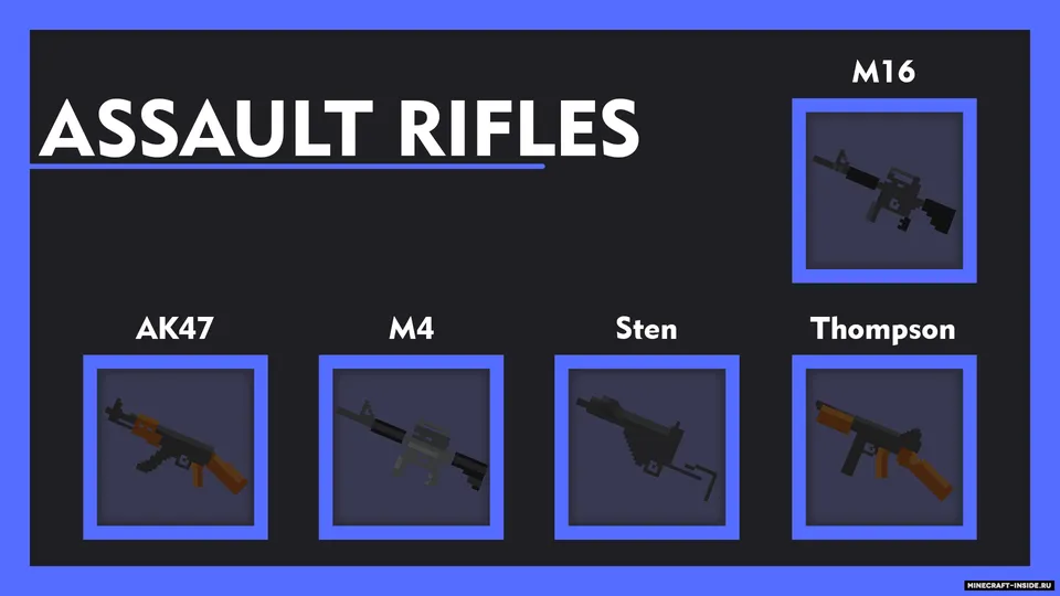 Gardon's Guns Pack — Minecraft mod, rasm 5
