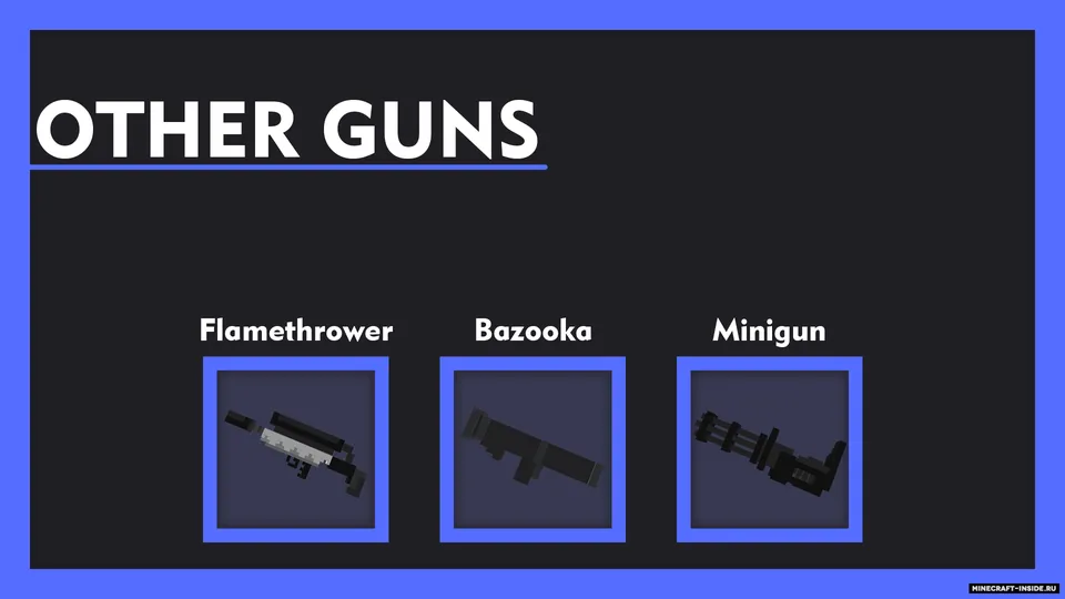 Gardon's Guns Pack — Minecraft mod, rasm 7
