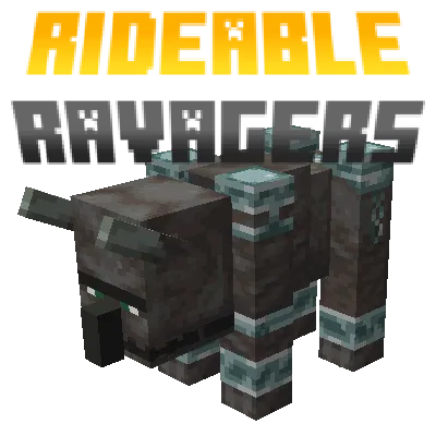 RideableRavagers — Minecraft mod, rasm 1