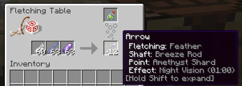 Fletching Overhaul — Minecraft mod, rasm 2
