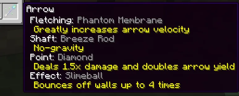 Fletching Overhaul — Minecraft mod, rasm 3