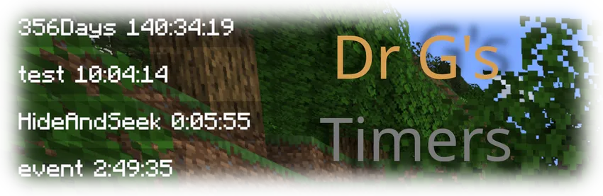 Doctor G's Timers — Minecraft mod, rasm 2