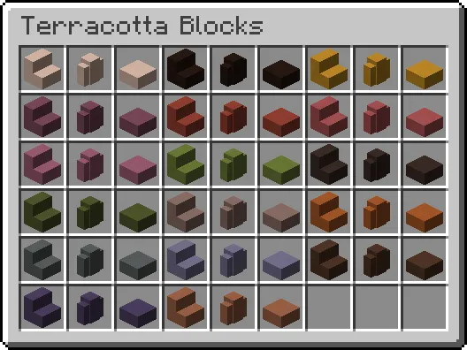 More Slabs Stairs & Walls — Minecraft mod, rasm 5