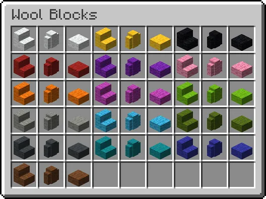 More Slabs Stairs & Walls — Minecraft mod, rasm 7