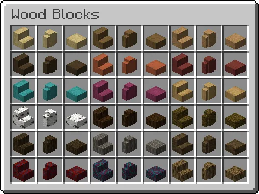 More Slabs Stairs & Walls — Minecraft mod, rasm 8