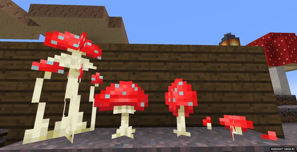 Fantasy World: Mushroom Islands — Minecraft mod, rasm 2
