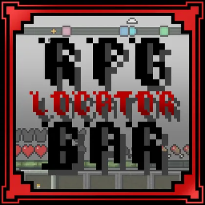 RPG Locator Bar — Minecraft mod, rasm 1