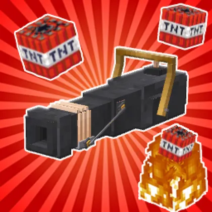 Tnt Cannon — Minecraft mod, rasm 1