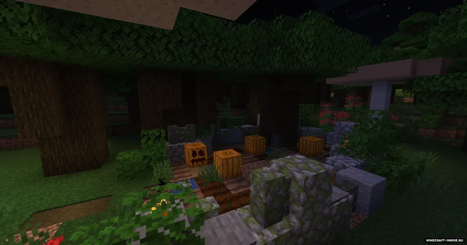 qrafty's Halloween Villages — Minecraft mod, rasm 2