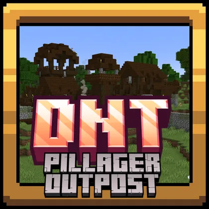 DnT Pillager Outpost Overhaul — Minecraft mod, rasm 1