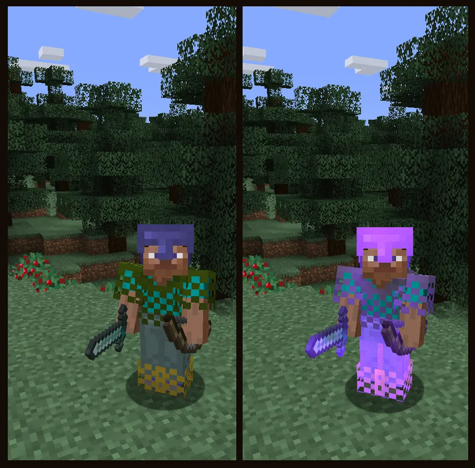 Enameled Armor — Minecraft mod, rasm 2