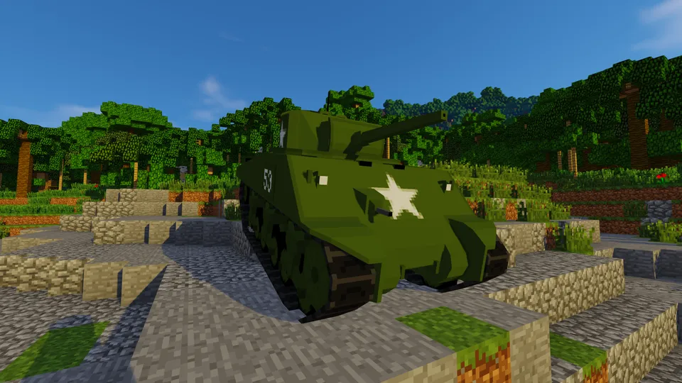 Manus WW2 Content Pack port — Minecraft mod, rasm 4