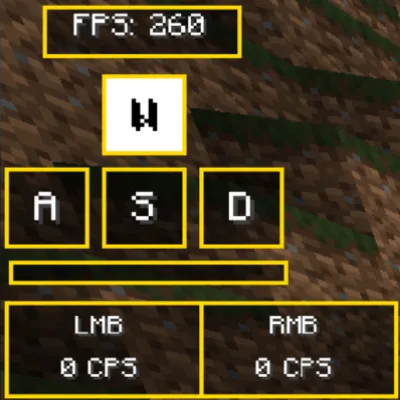 Hippo Keystrokes — Minecraft mod, rasm 1