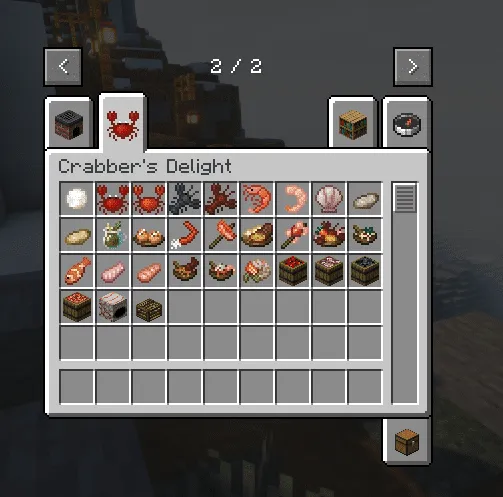 Crabber’s Delight Mod — Minecraft mod, rasm 4