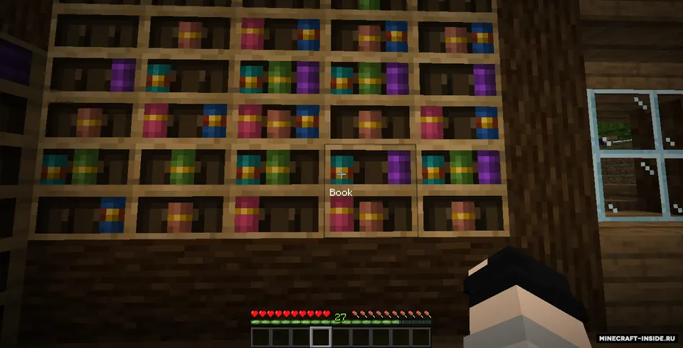 Chiseled Bookshelf Visualizer — Minecraft mod, rasm 2