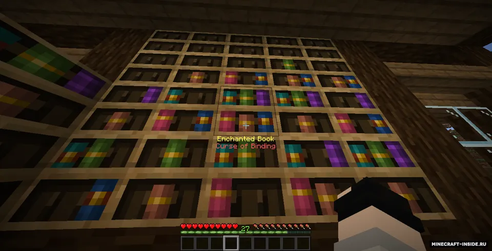 Chiseled Bookshelf Visualizer — Minecraft mod, rasm 3