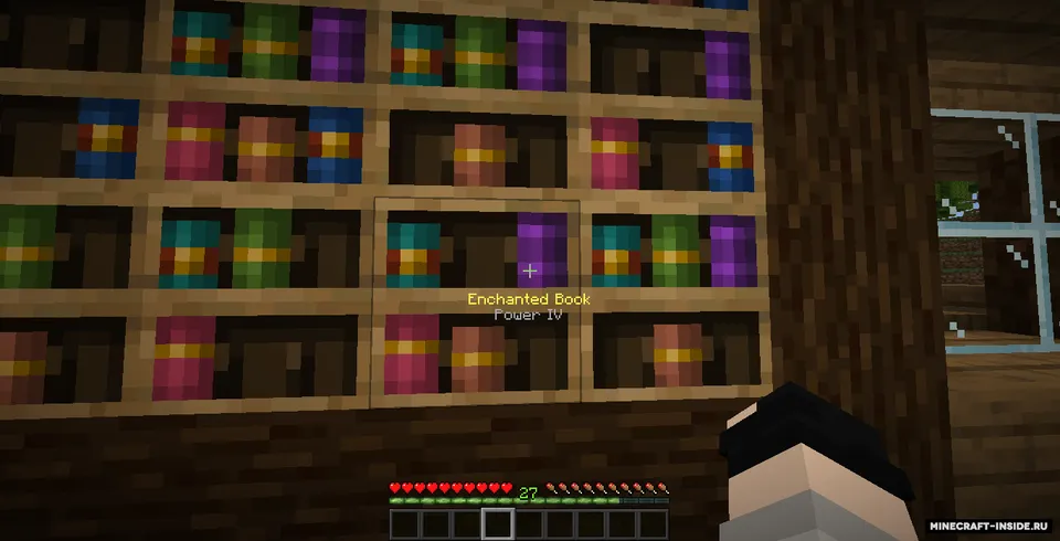 Chiseled Bookshelf Visualizer — Minecraft mod, rasm 4