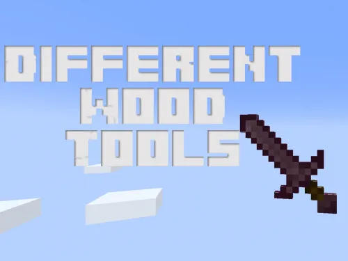 Different Wood Tools — Minecraft mod, rasm 1