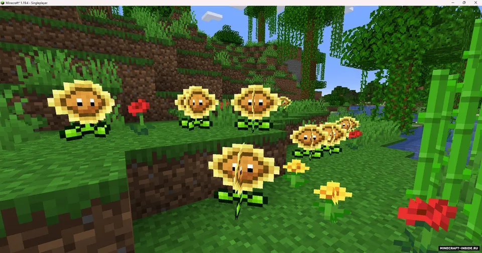 Plants vs Zombies: Reimagined — Minecraft mod, rasm 2