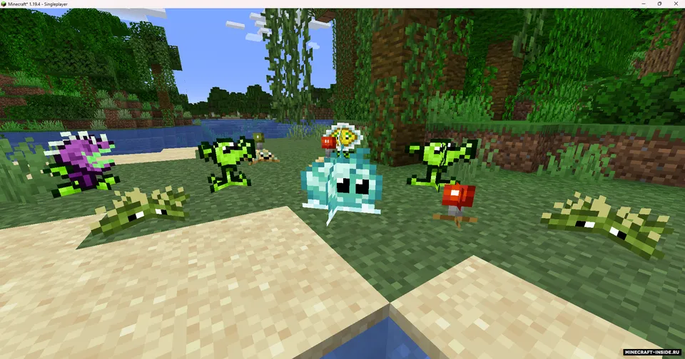 Plants vs Zombies: Reimagined — Minecraft mod, rasm 6
