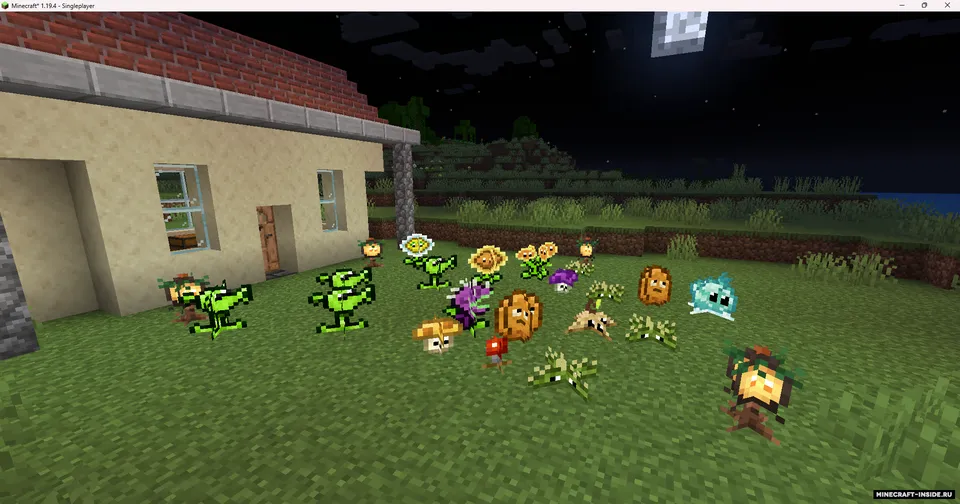 Plants vs Zombies: Reimagined — Minecraft mod, rasm 7