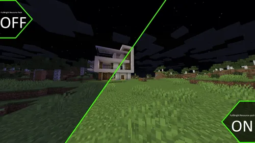 Full brightness toggle — Minecraft mod, rasm 1