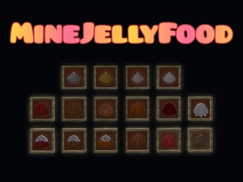 MineJellyFood — Minecraft mod, rasm 1
