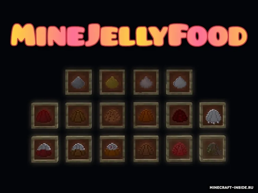 MineJellyFood — Minecraft mod, rasm 4