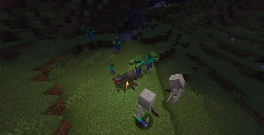 Mob attacks your base — Minecraft mod, rasm 2