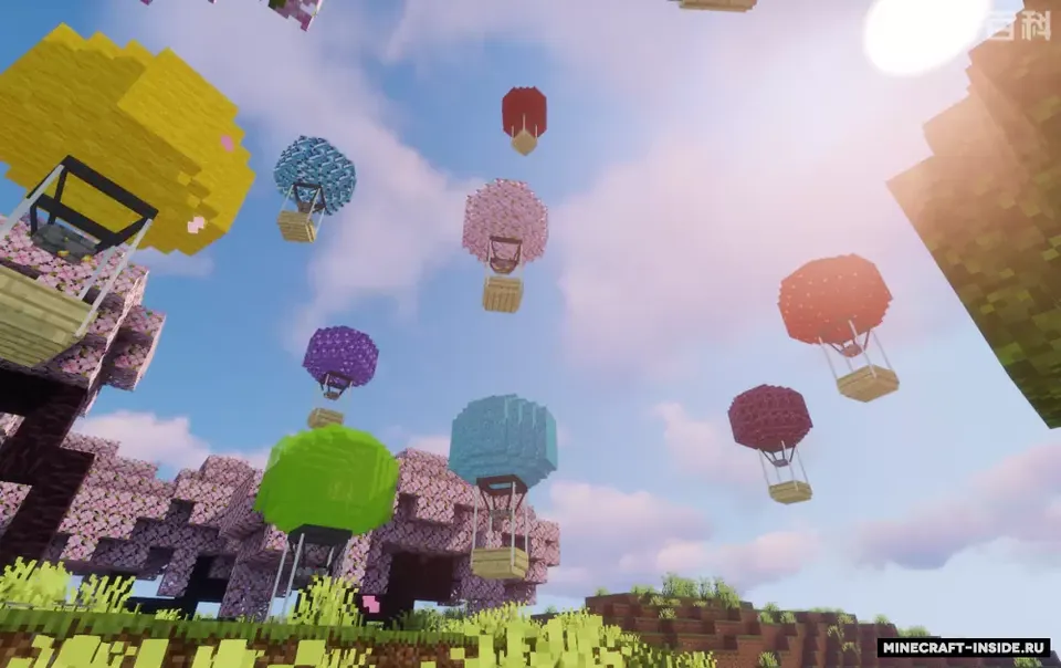 XBB's hot air balloon fantasy — Minecraft mod, rasm 3