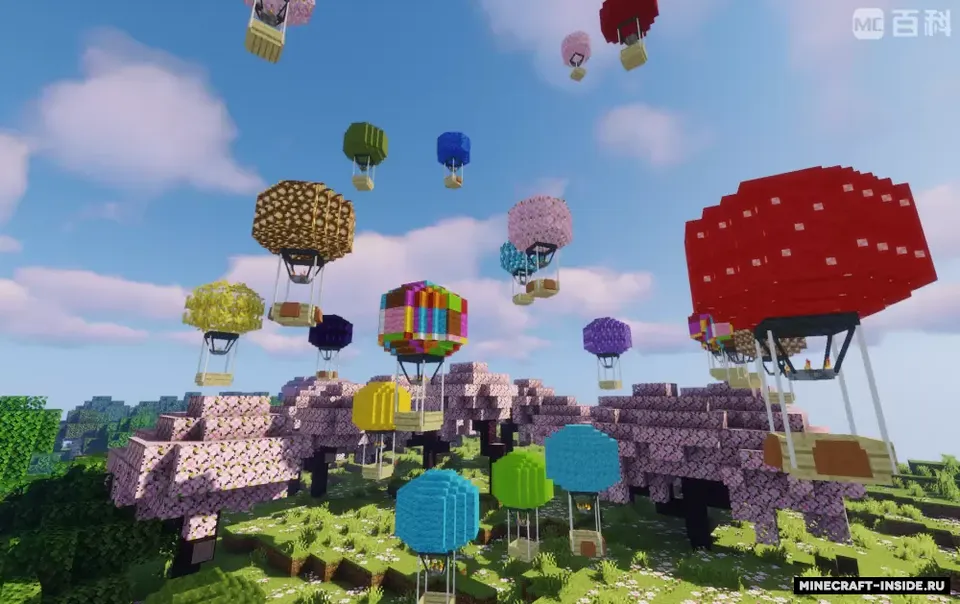 XBB's hot air balloon fantasy — Minecraft mod, rasm 4
