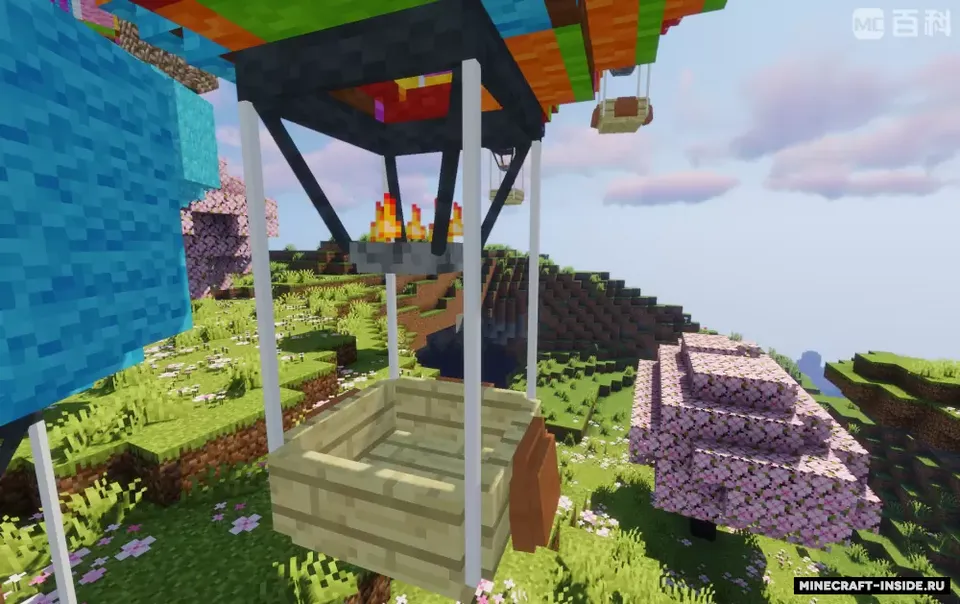XBB's hot air balloon fantasy — Minecraft mod, rasm 5