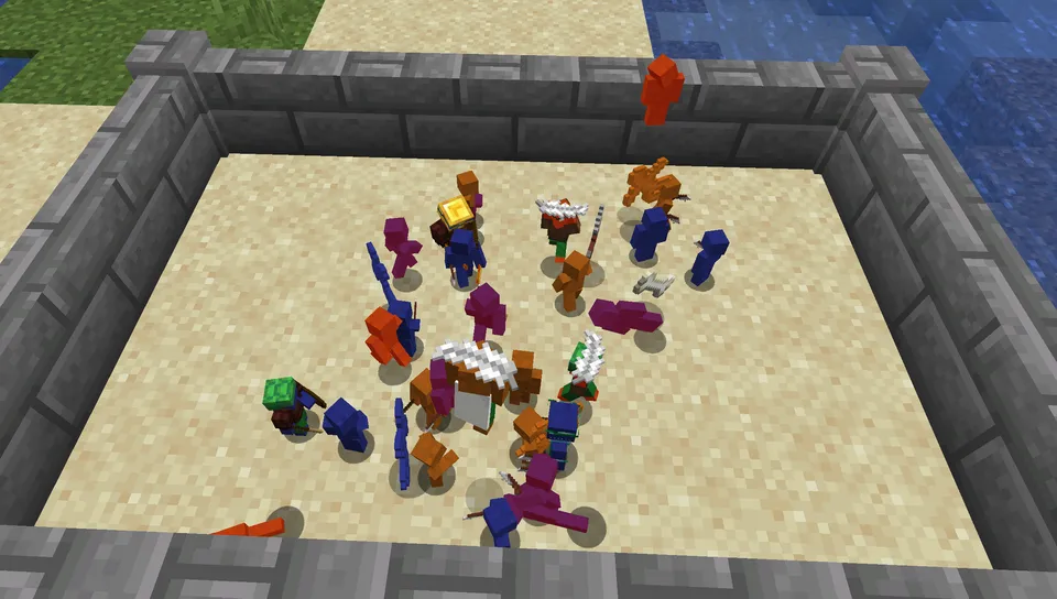 Clay Soldiers Remake (CSR) — Minecraft mod, rasm 2