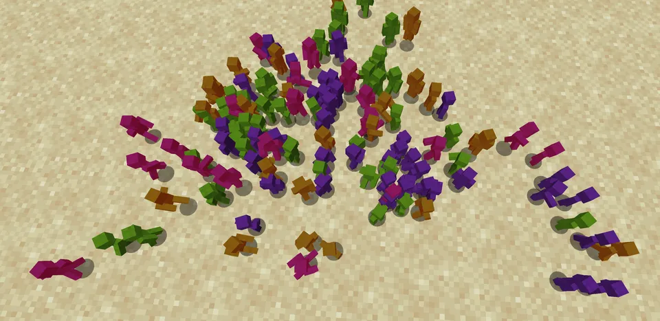 Clay Soldiers Remake (CSR) — Minecraft mod, rasm 3