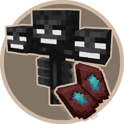 Wither Drops Netherite Template — Minecraft mod, rasm 1