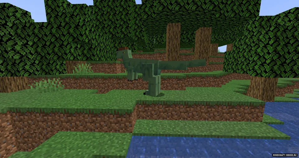 Prehistoric animals — Minecraft mod, rasm 4