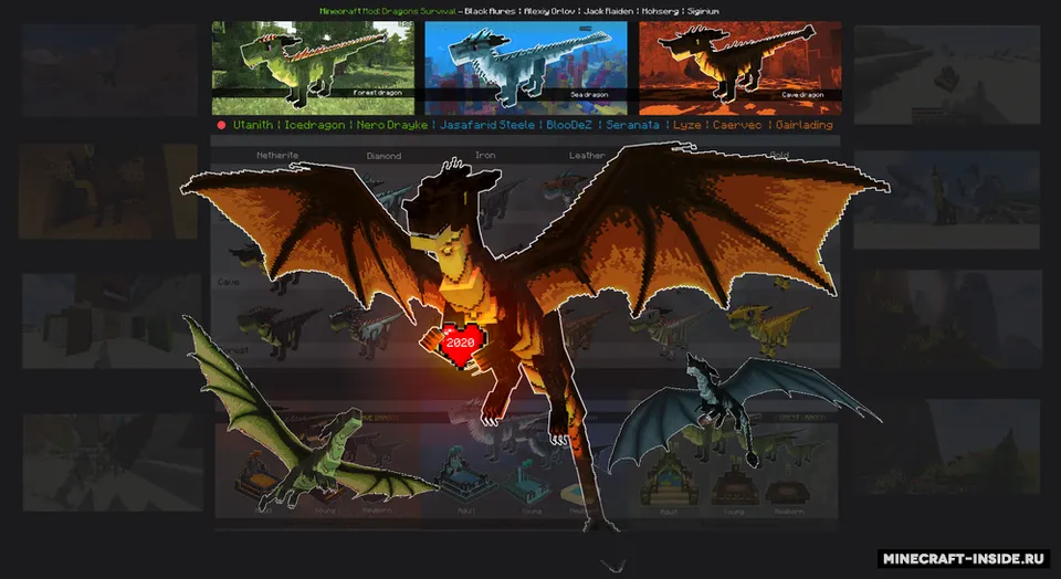 Dragons Survival — Minecraft mod, rasm 2