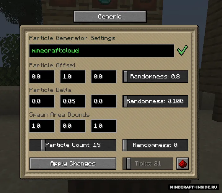 Effect Blocks — Minecraft mod, rasm 4