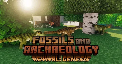 Fossils and Archeology: Revival — Minecraft mod, rasm 1