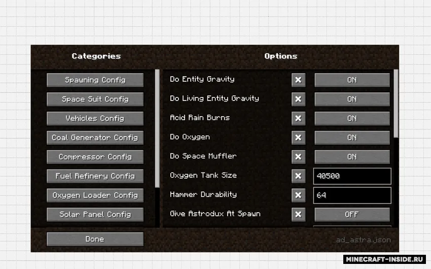 Resourceful Config — Minecraft mod, rasm 2
