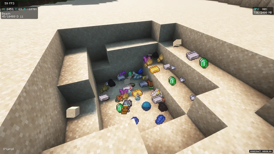 Fast Items — Minecraft mod, rasm 3