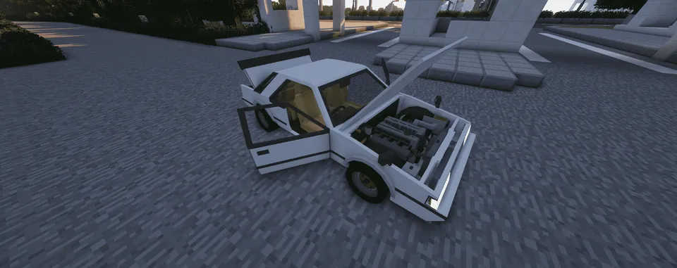 The Cars (feat. Ashminggu) — Minecraft mod, rasm 2
