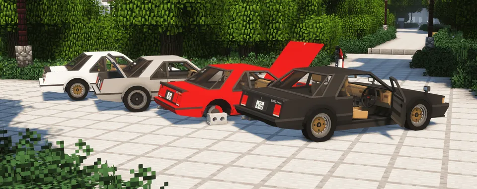 The Cars (feat. Ashminggu) — Minecraft mod, rasm 3