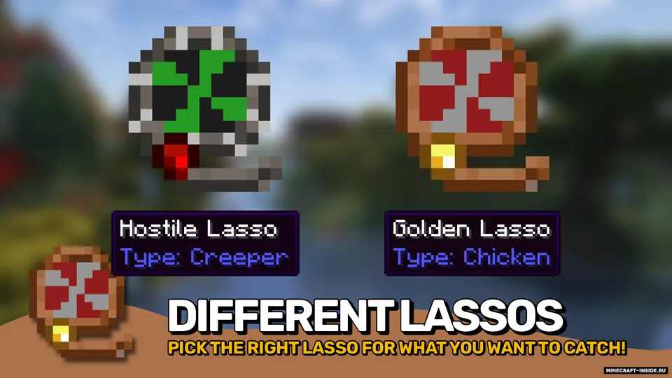 Mob Lassos — Minecraft mod, rasm 2