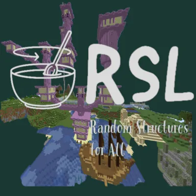 Random Structure Land — Minecraft mod, rasm 1